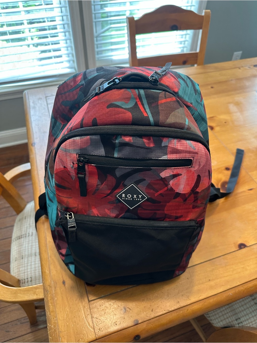 Floral Roxy Backpack - Picture 4 of 11